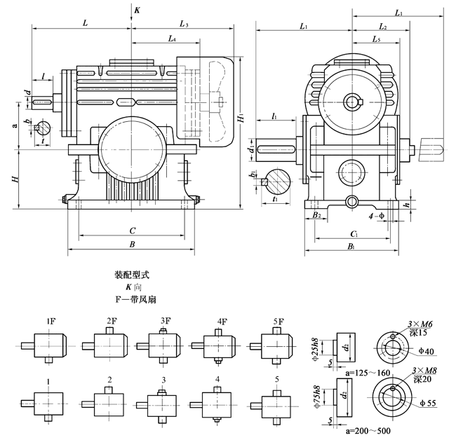 TPU平面包络环面蜗杆减速器 TPU平面包络环面蜗杆减速器