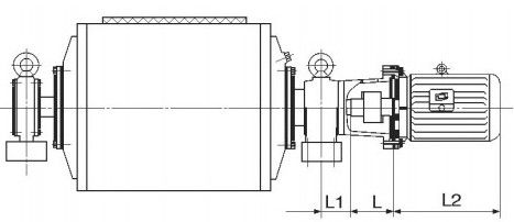 外置式电动滚筒 外置式电动滚筒