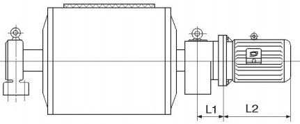 外置式电动滚筒 外置式电动滚筒