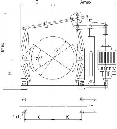 外置式电动滚筒 外置式电动滚筒